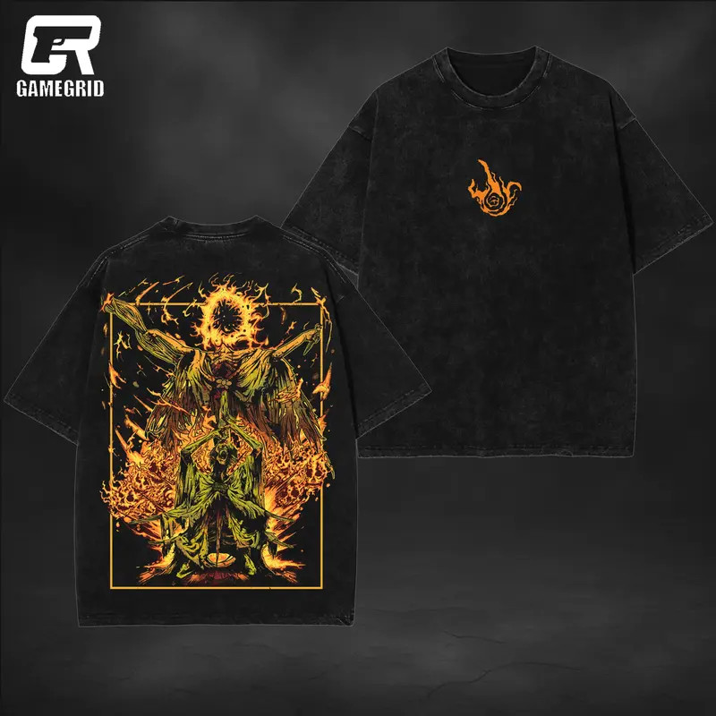 Retro Vintage Elden Ring Grim Collection Unisex Streetwear T-Shirt