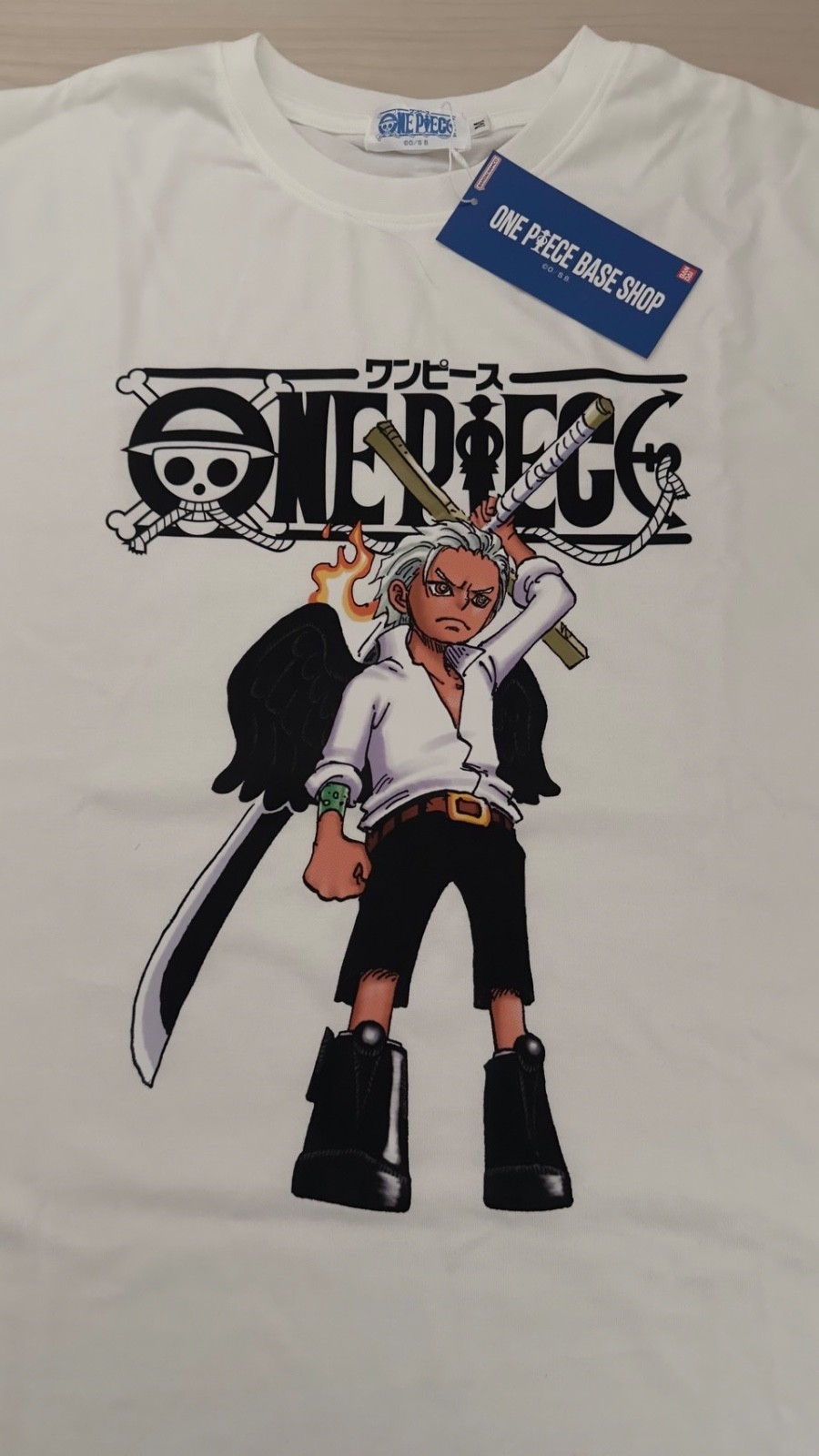 ONE PIECE BASE SHOP LABO S-Hawk Seraphim Mihawk Custom T-Shirt Size M Japan Excl