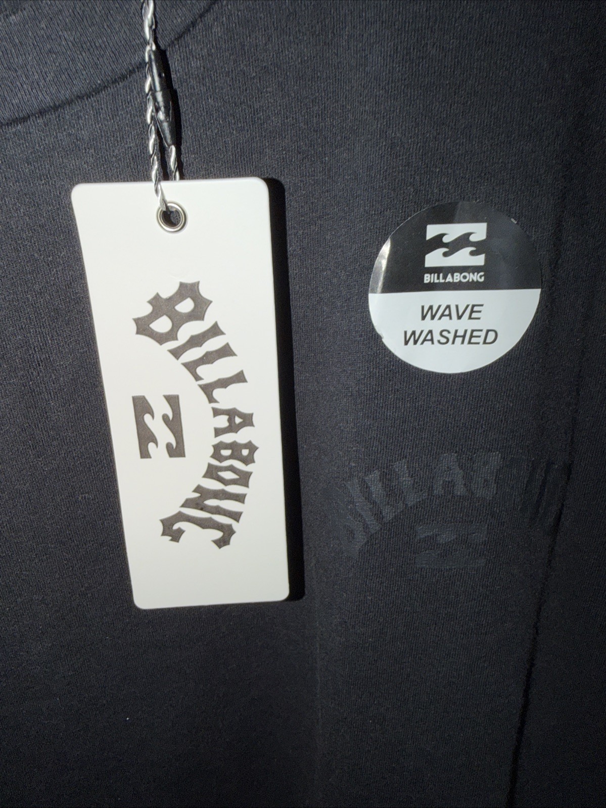 NWT Men’s Billabong Ripper Muscle Tank Top Wave Washed Black Cotton Logo $50 XXL
