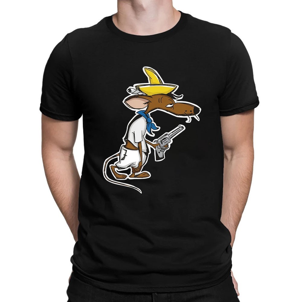 Slowpoke Rodriguez Funny Unisex T-Shirt Black S-2XL