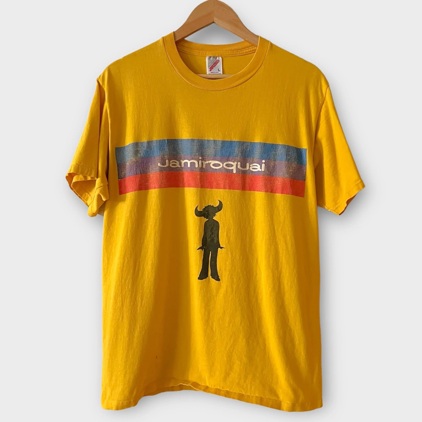 Rare! 1990s Jamiroquai Band Music Daisy Colour T-Shirt S to 5XL