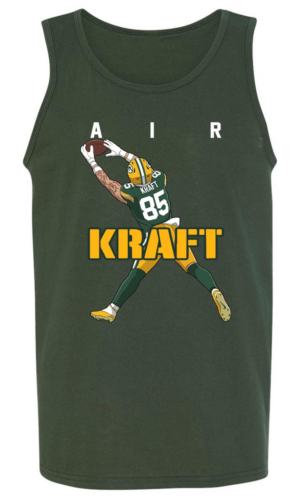 Tucker Kraft Air Packers Tank Top Shirt T-Shirt Adult Large