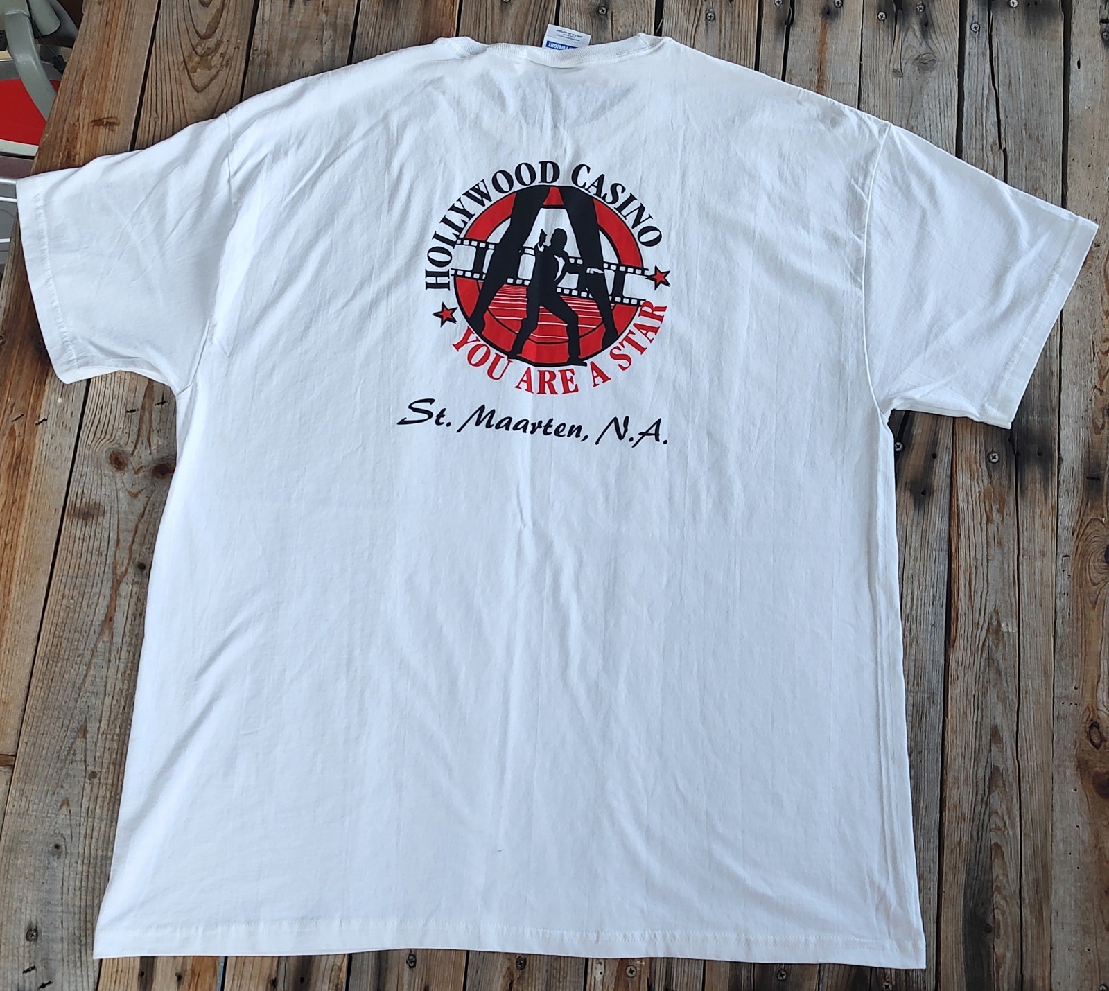 vintage Hollywood Casino St. Maarten, N.A. t-shirt men’s size XL