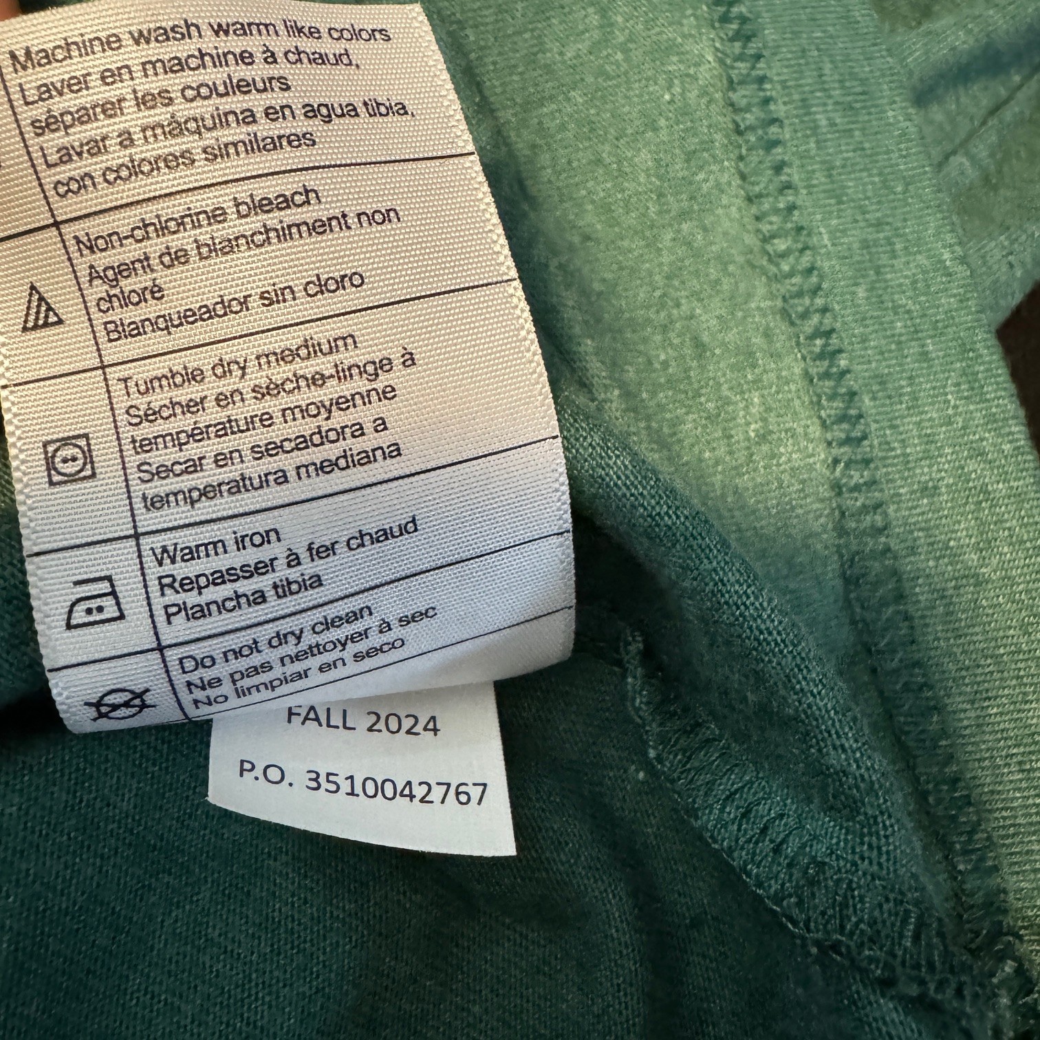 Carhartt K126 Men’s Loose Fit Heavyweight Logo Pocket T-Shirt Med Green Work NEW