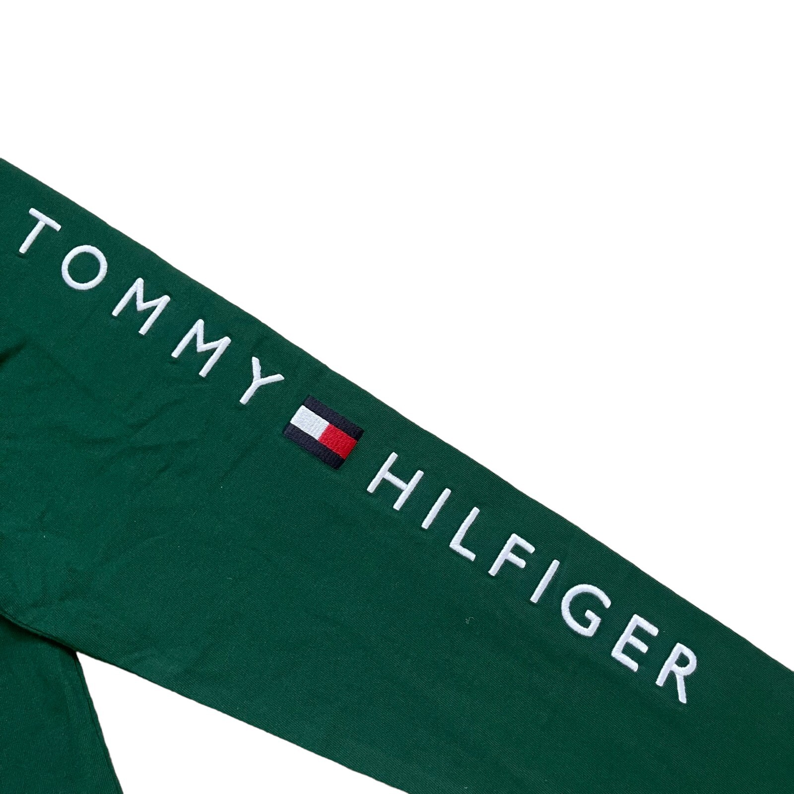 NWT Tommy Hilfiger Men’s Flag Logo All Cotton Regular Fit Long Sleeve T-Shirt