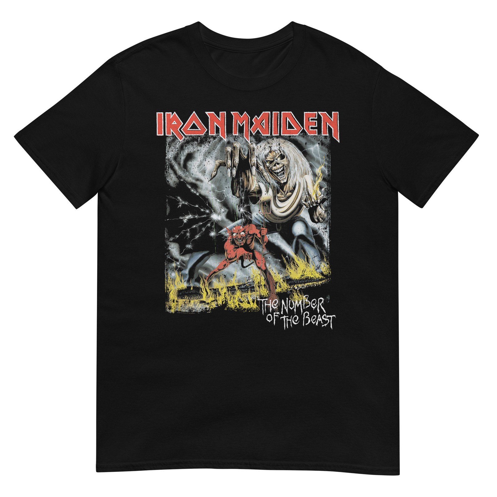 Iron Maiden Eddie Number of The Beast T-Shirt (1)