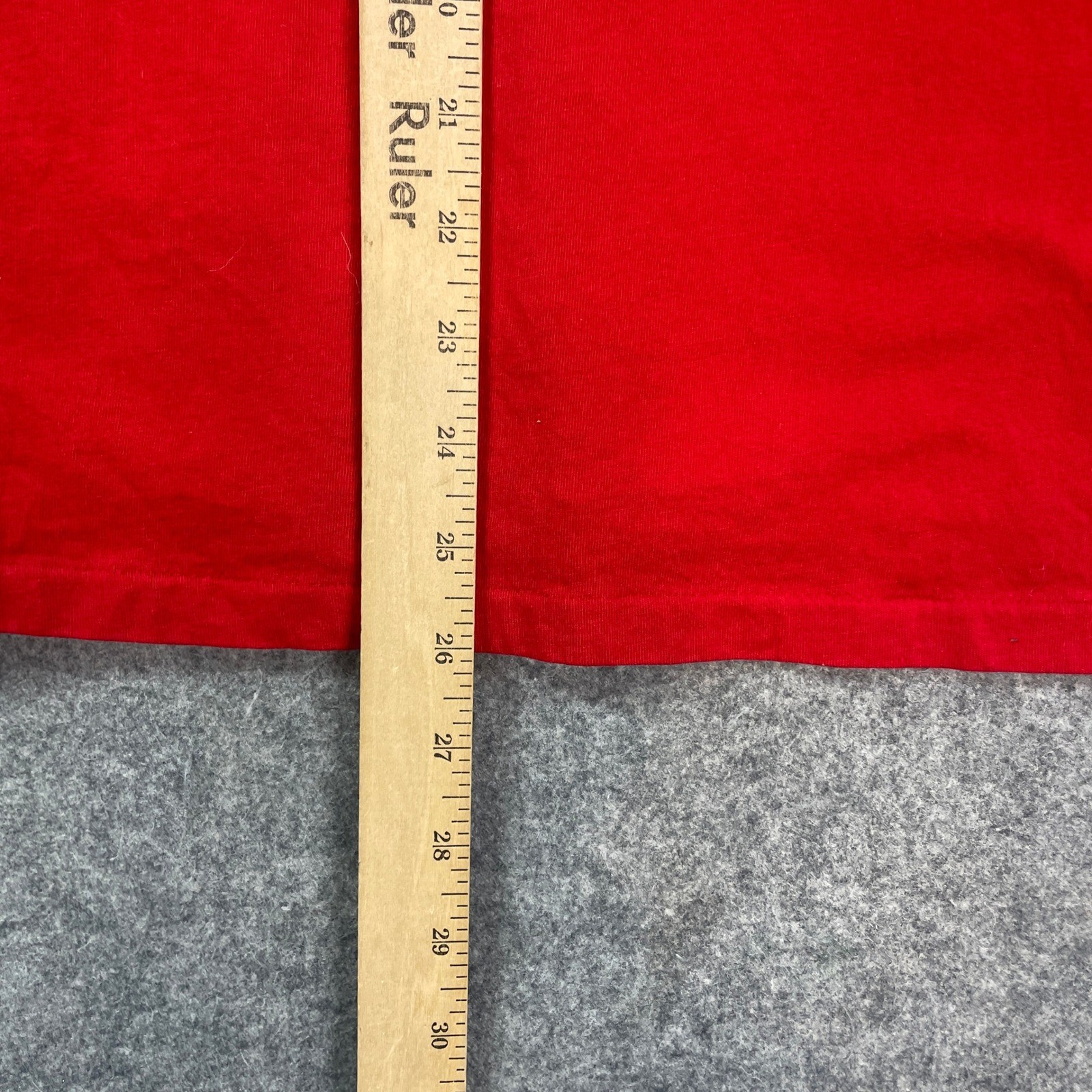 Polo Ralph Lauren Mens Shirt L Red Long Sleeve Classic Fit Prep Custom Slim