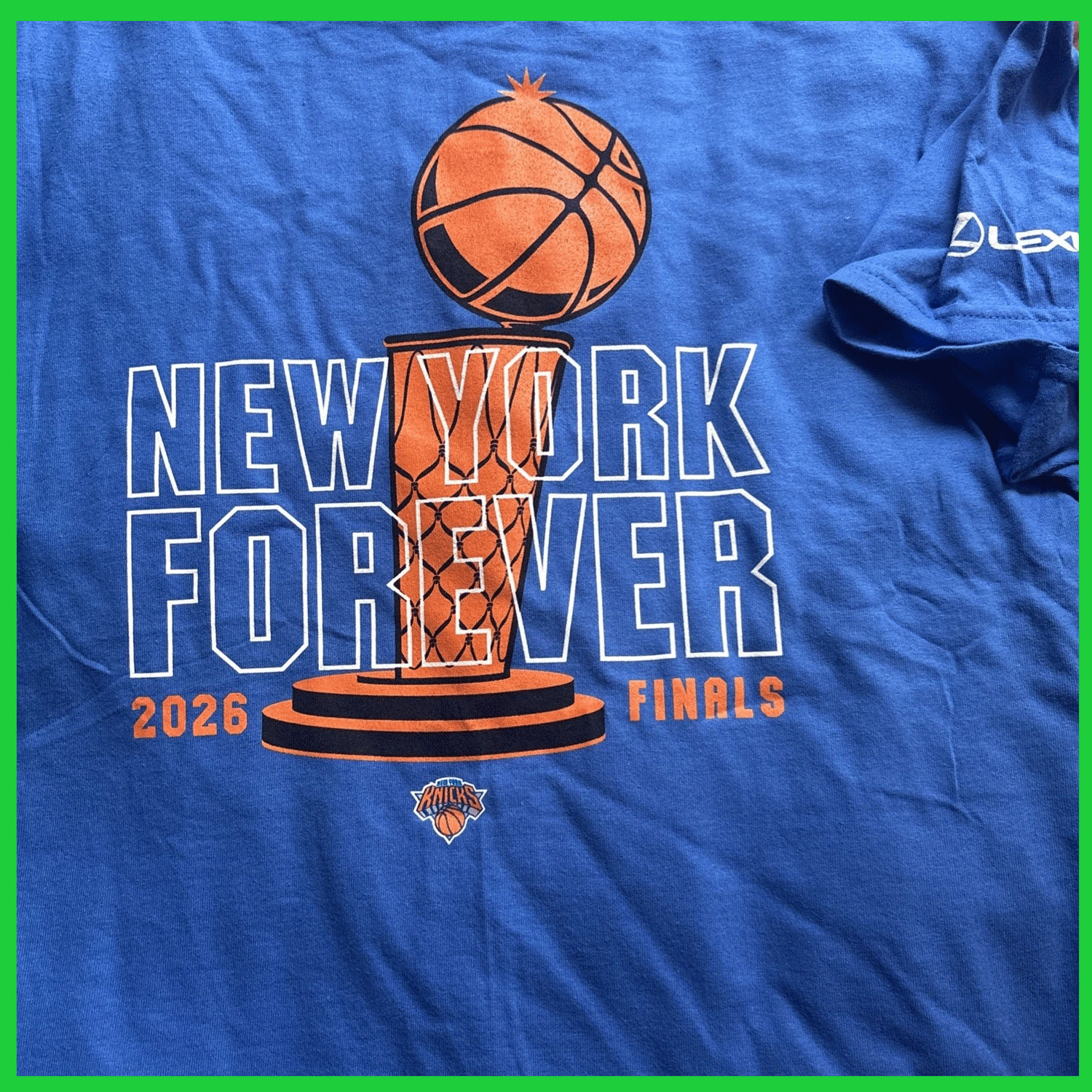 Gildan Knick$ “New York Forever” Finals 2026 T-Shirt June 8th 2026 Game 4