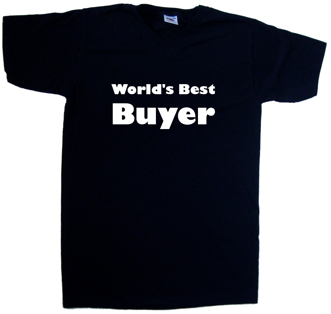 World’s Best Buyer V-Neck T-Shirt