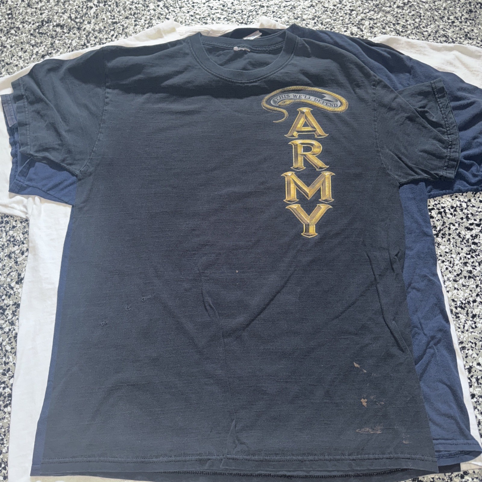 LOT OF 12 VINTAGE T SHIRTS MILITARY USA Navy Air Force Armed Forces National (46