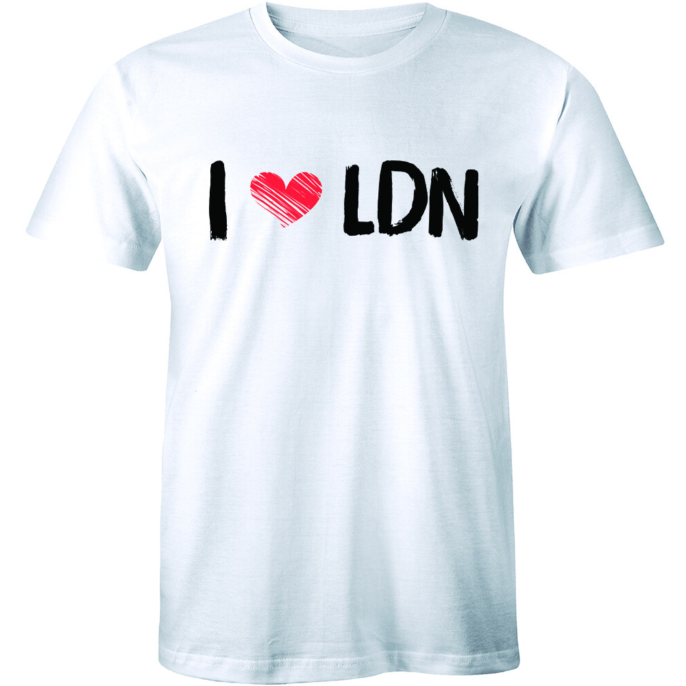 I Love LDN Shirt – UK United Kingdom Britain Tee British England T-shirt Tee