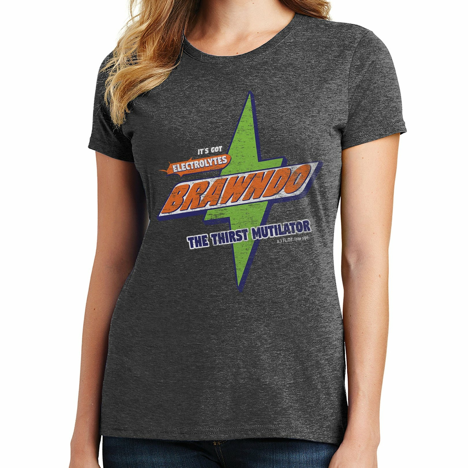 Brawndo Distressed T Shirt 4021