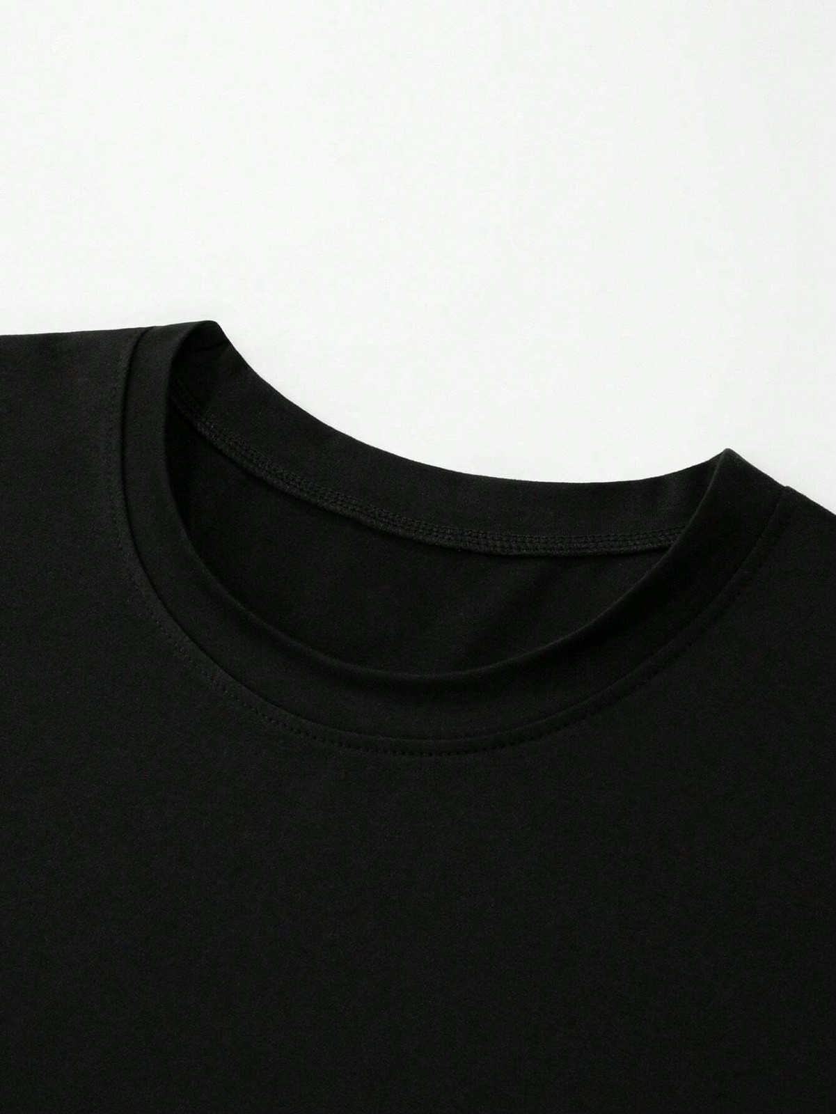 Men’s Summer Casual Letter & Skeleton Print Round Neck Short Sleeve T-Shirt