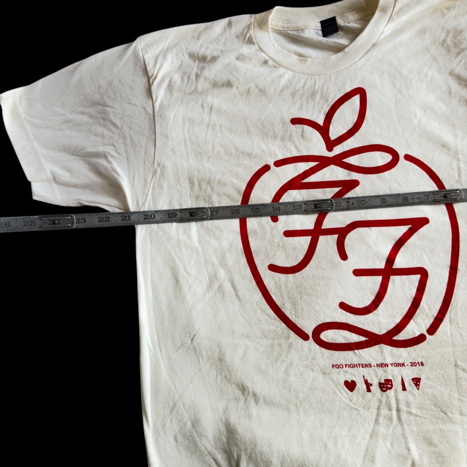 Foo Fighters Madison Square Garden Concert T-Shirt NYC 2018 Large J Variation