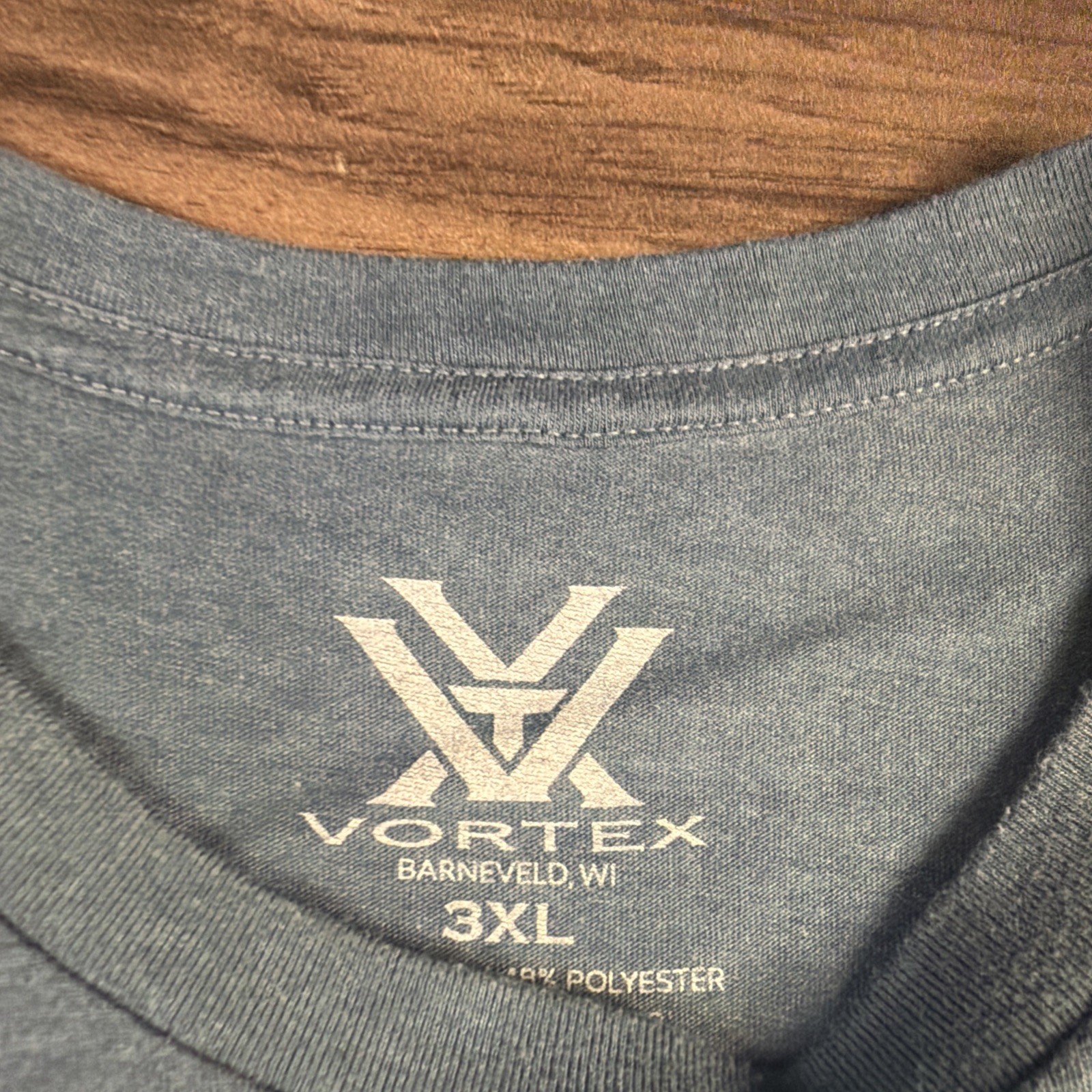 Vortex Optics Core Logo Short Sleeve T-Shirt Mens 3XL Gray