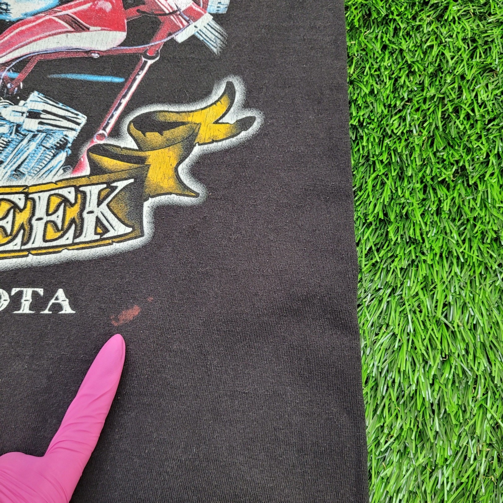 Sturgis Biker Week Shirt Medium 19×25 South-Dakota Black