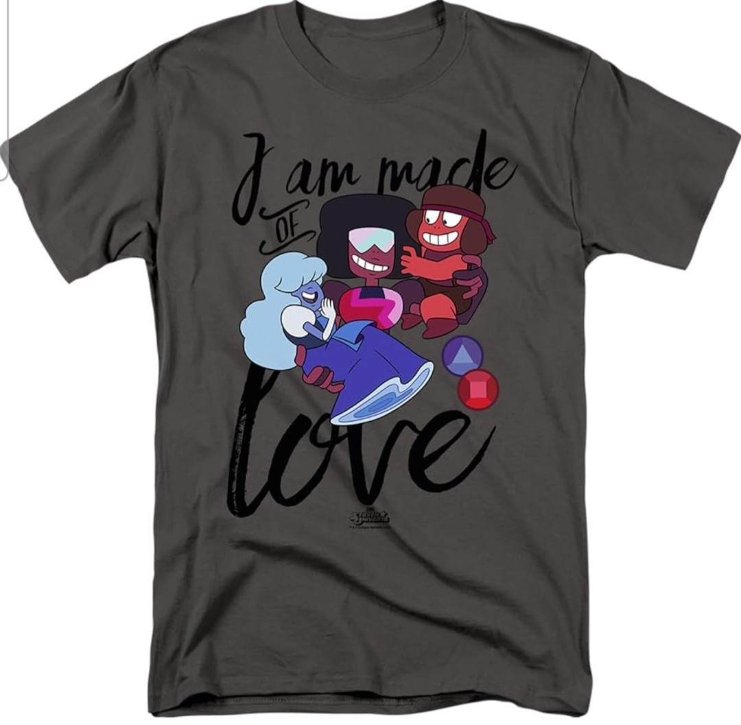 New Steven Universe Mens Large I Am Made Of Love Tshirt