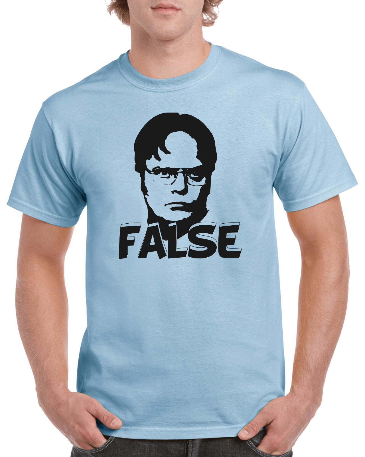 Dwight Schrute False Shirt – Funny Dwight Schrute Shirt – The Office Shirt