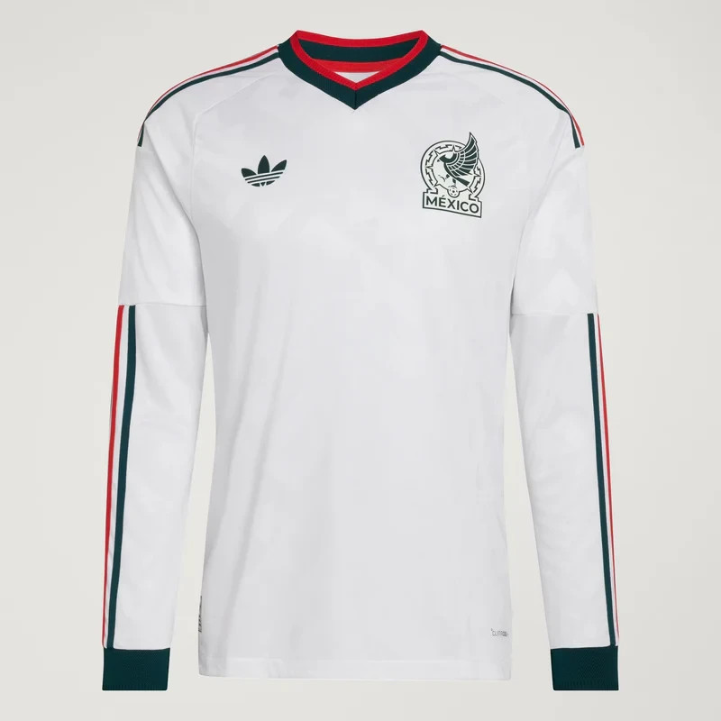 Adidas Mexico 2026 Match Away Men’s Soccer Authentic Long-Sleeve Jersey JZ2769