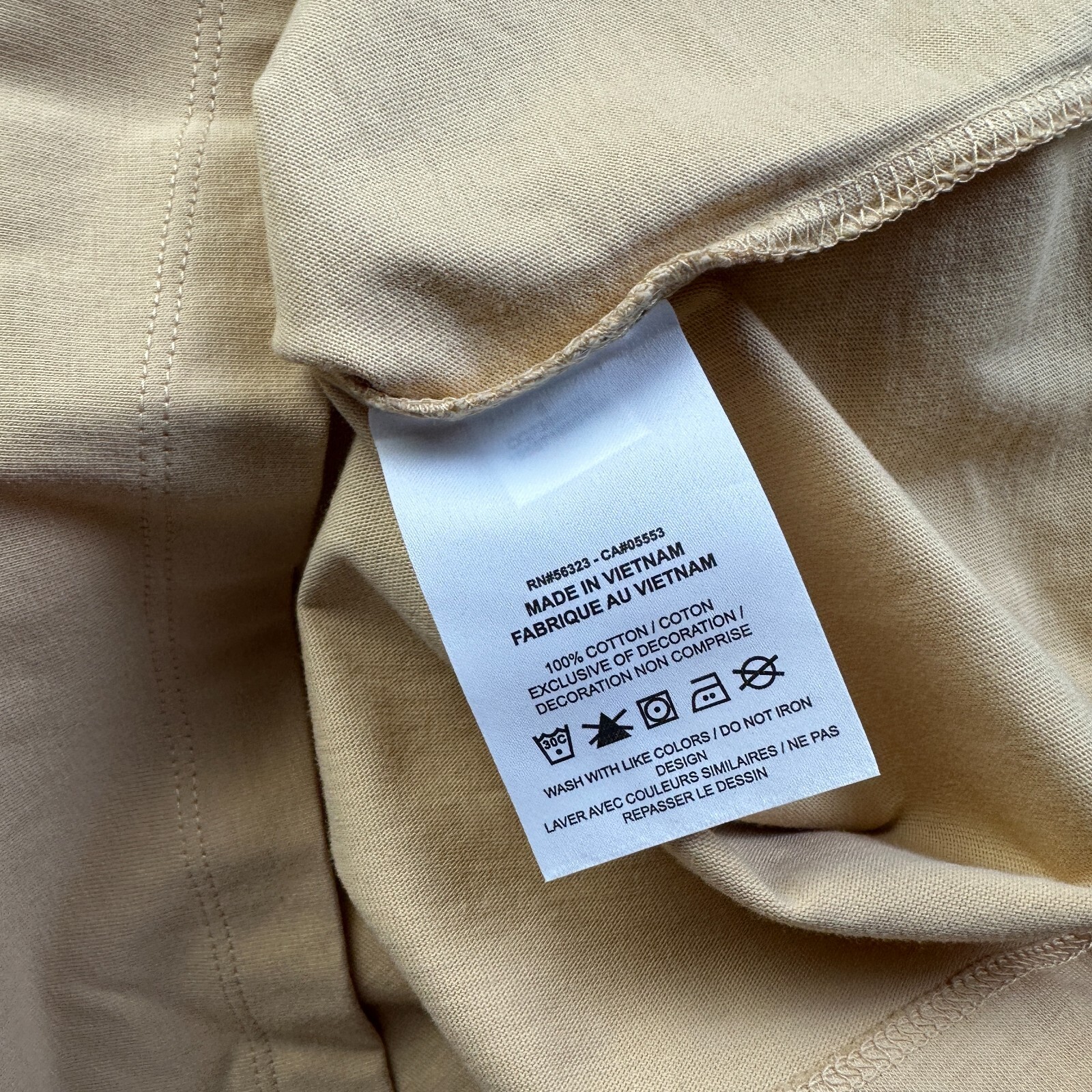 NEW Jordan Shirt Mens Small Beige Tan Long Sleeve Graphic Sneakerhead Jumpman