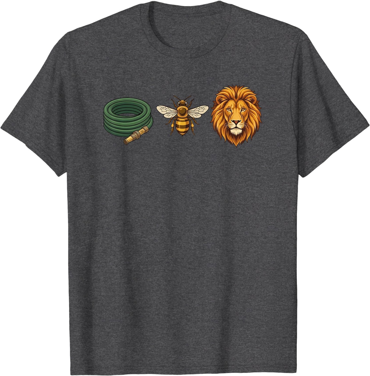 Hose Bee Lion Icons Retro Funny Hoes Be Lying Pun Intended T-Shirt