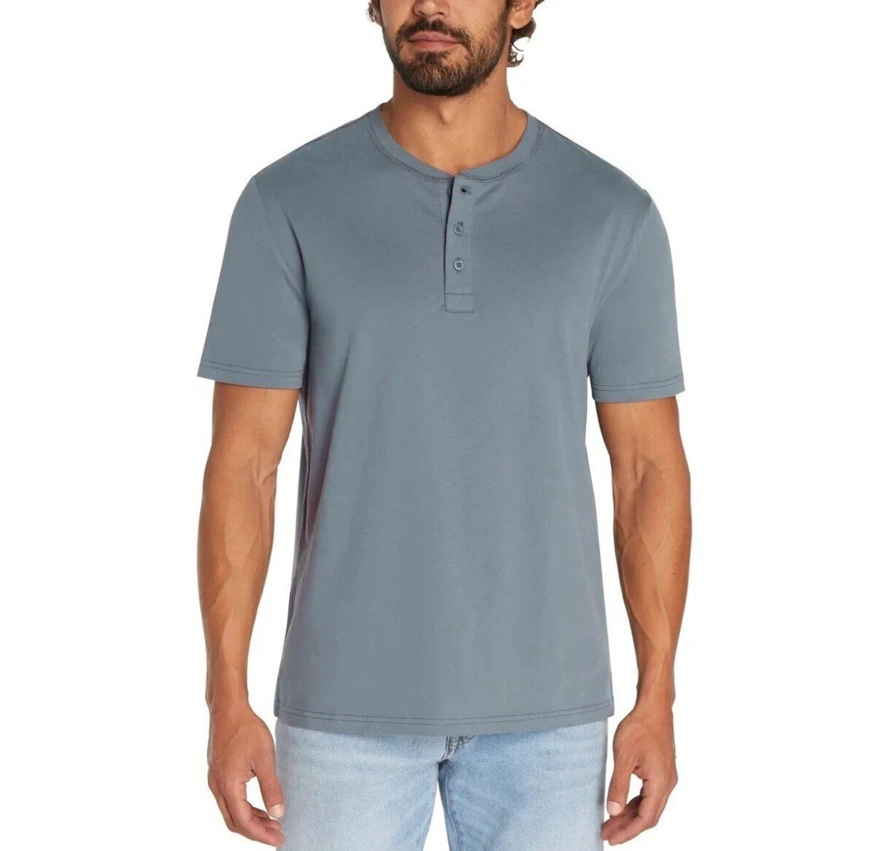 GAP Men’s Short Sleeve Henley Tee