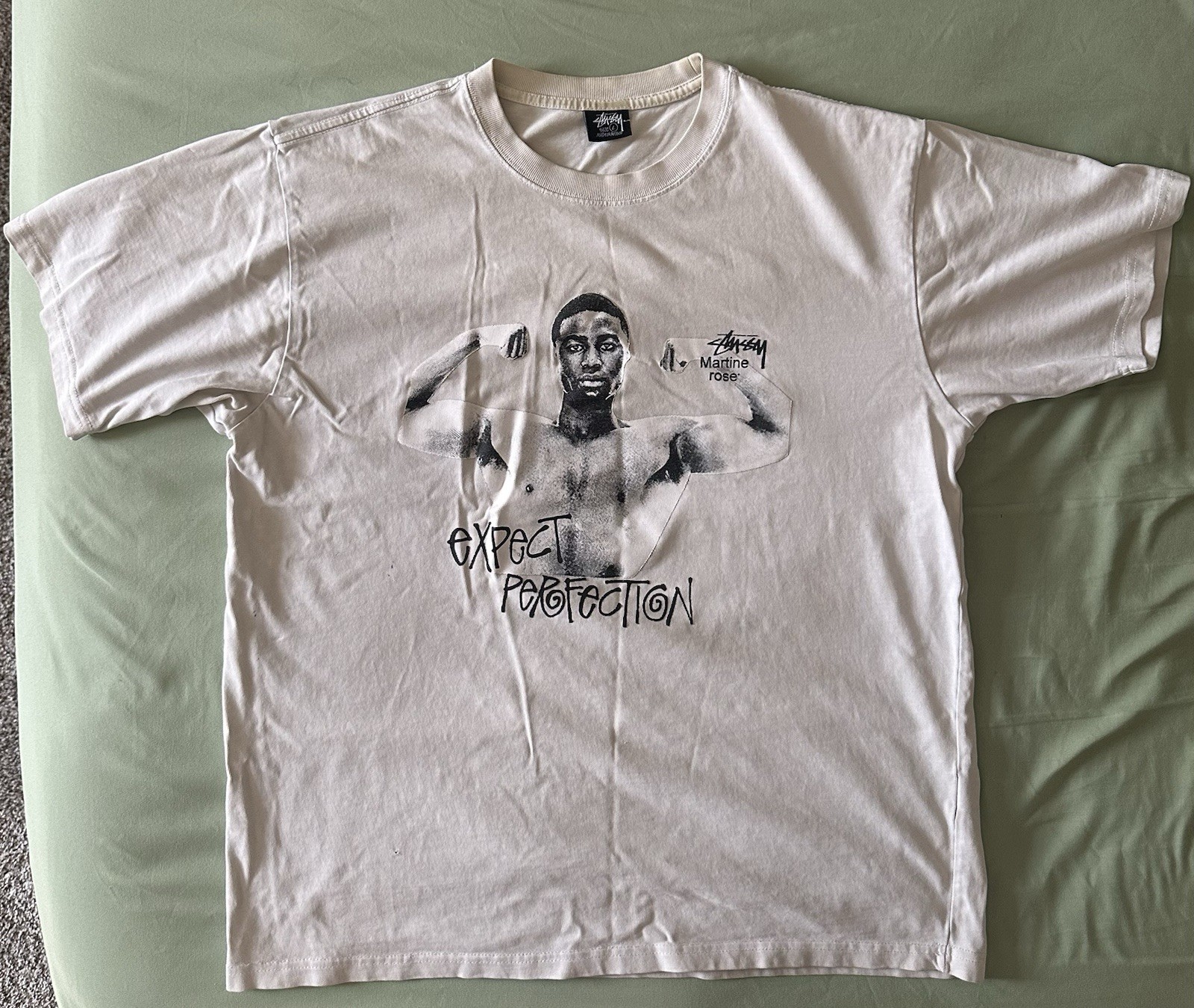 Stussy X Martin Rose Stand Firm Tee Mens Size Large