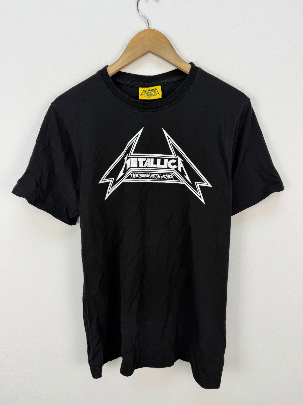 Metallica 2017 The Young Metal Attack Selfridges T-Shirt Size L