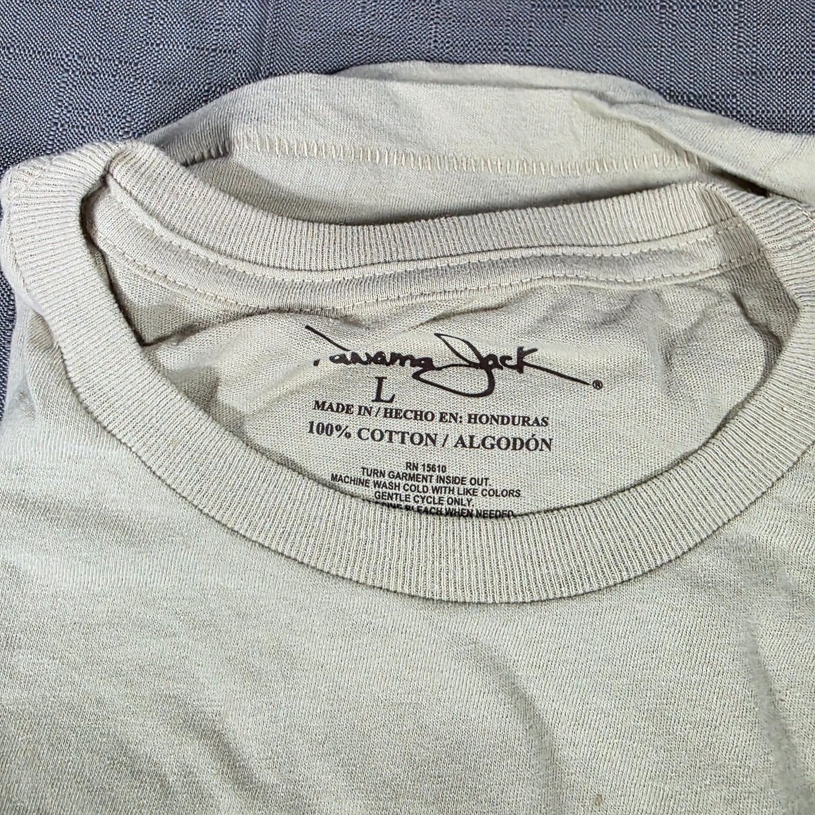 Panama Jack Shirt Men Large or Medium Original Logo Tropical Hawaiian Surf Dune
