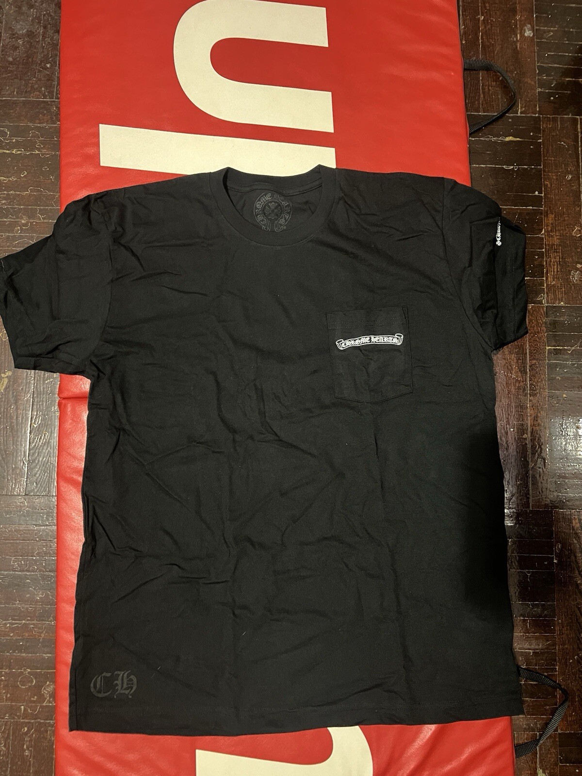 Chrome Hearts Scroll Logo T-Shirt Black XL BRAND NEW AUTHENTIC