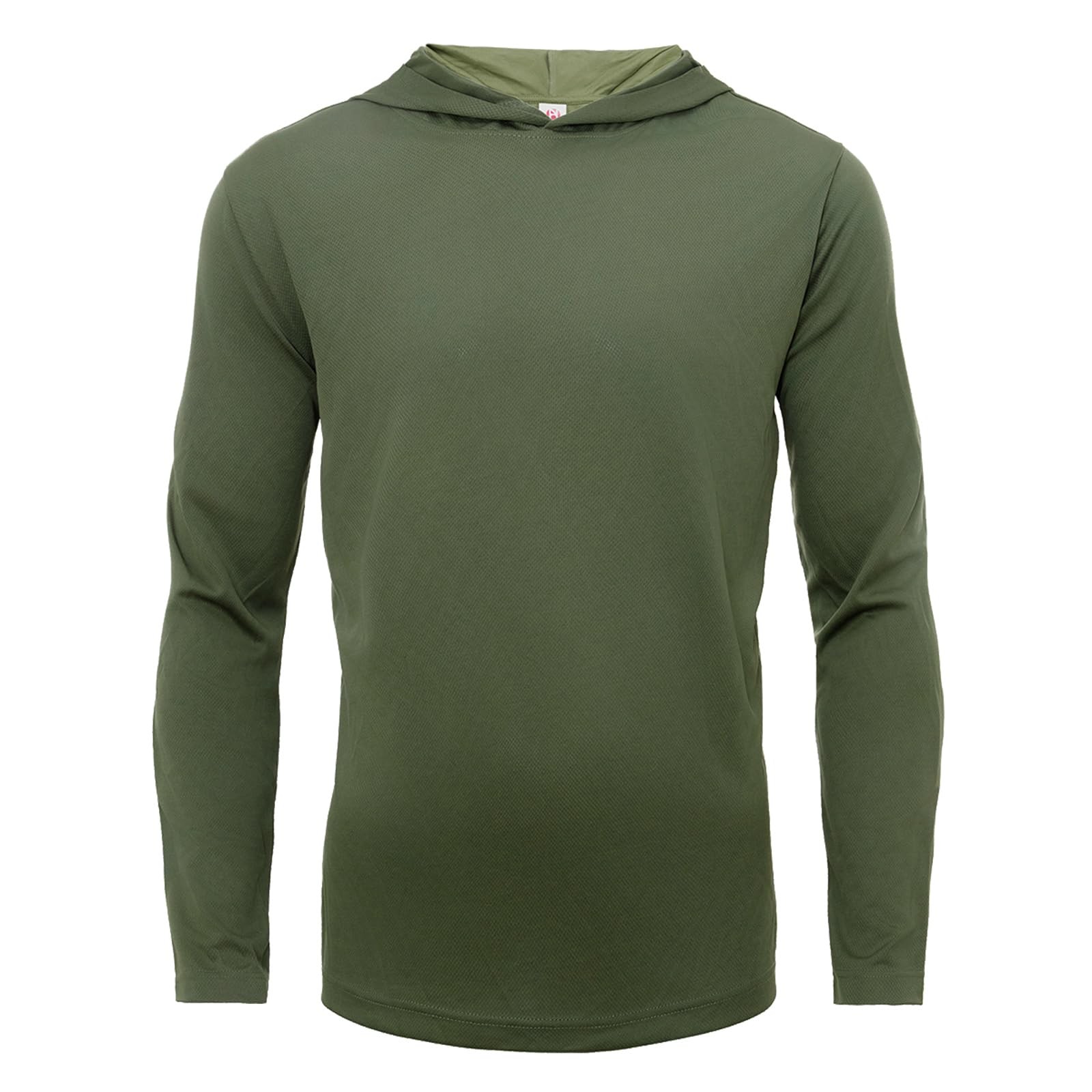 5 Pack Men’s Hooded UPF 50+ Sun Protection T Shirts Breathable Long Sleeve At…