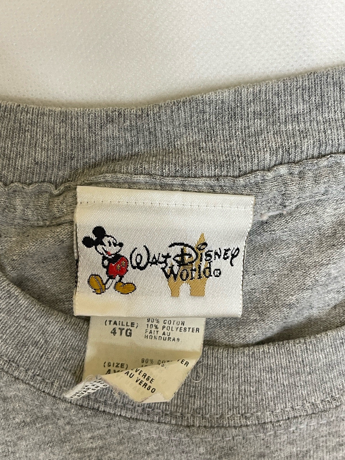 Walt DIsney World Parade The Happiest Celebration on Earth Gray Shirt Size 4XL