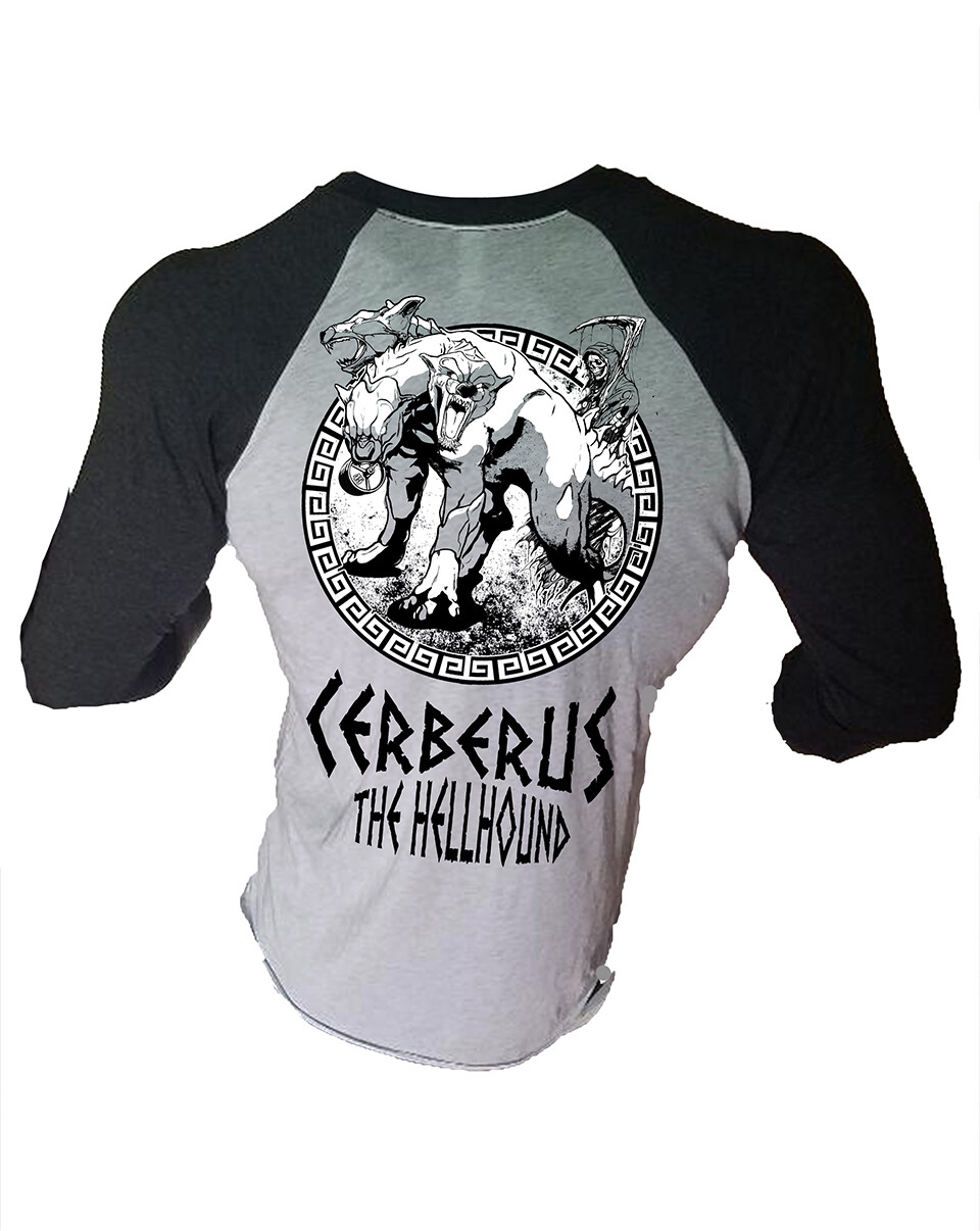 Iron Gods Cerberus Workout T-Shirt, Gym Shirt, Gym Clothing, Mens Gym Outfit