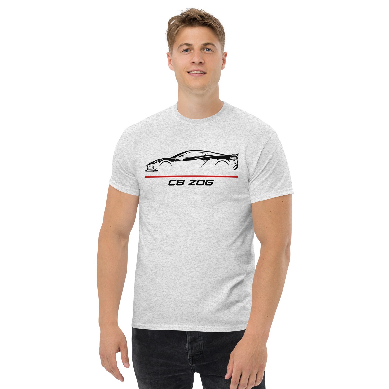 C8 Z06 Corvette Flat Plane Crank High RPM Weapon Graphic T-Shirt Gift
