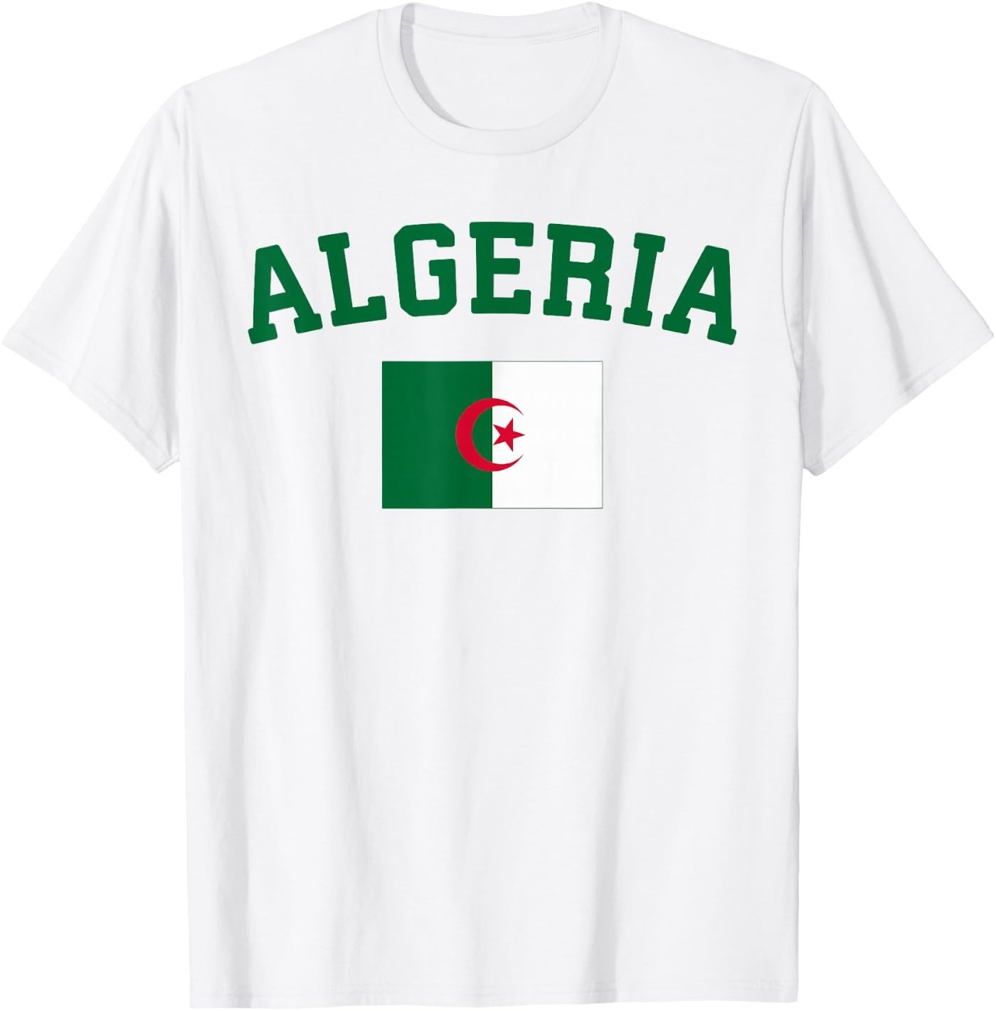 Algeria Flag Algerian Pride Patriotic Country Men T-Shirt