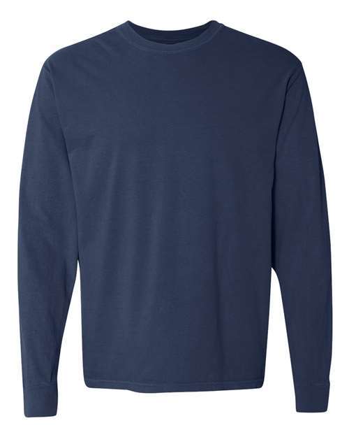 Garment-Dyed Heavyweight Long Sleeve T-Shirt – Comfort Colors 6014/ 4410