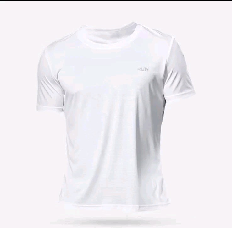 Unisex Atheltic Cut, Training Shirt Breathable Elastic Fitness Gym T Shirt