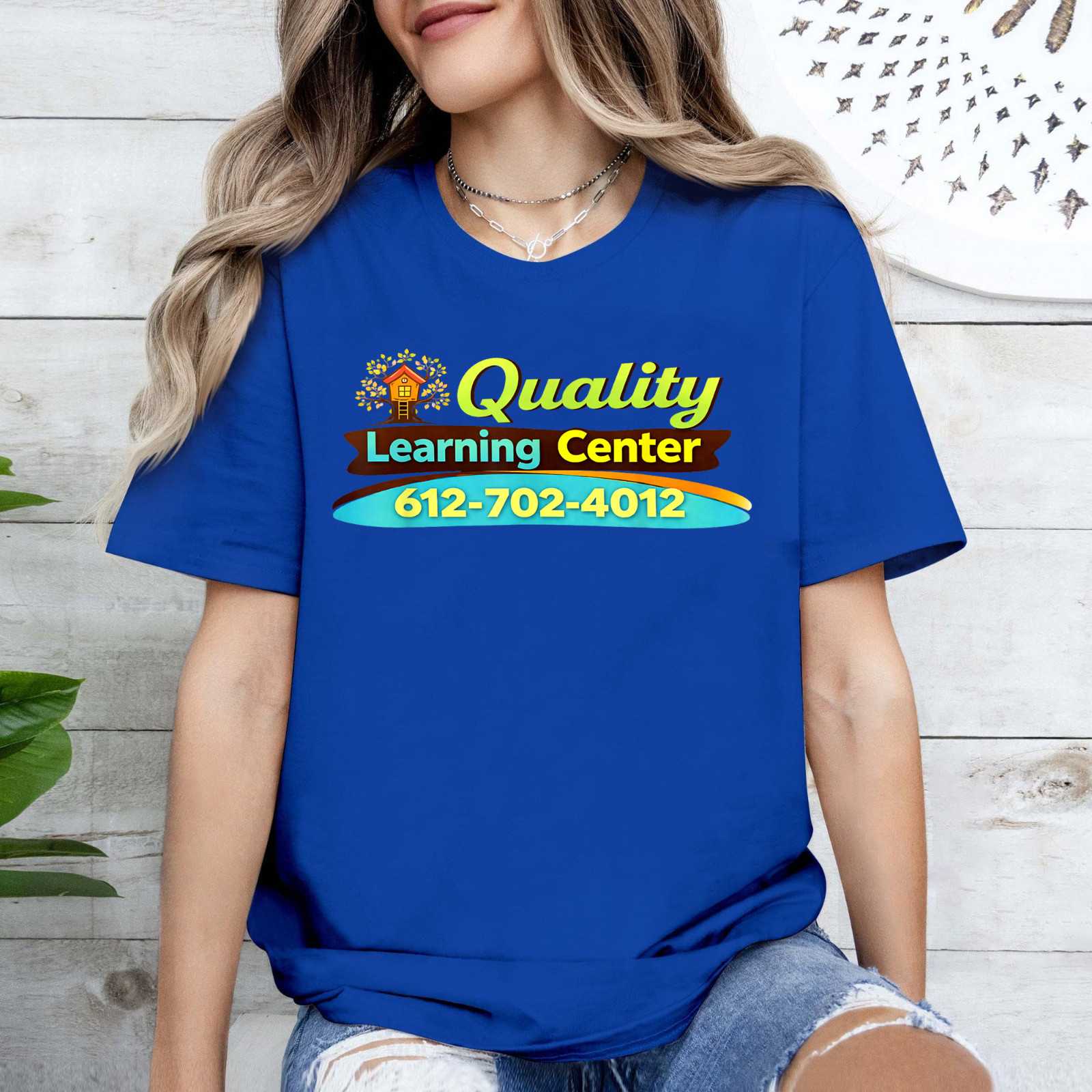 Quality Learning Center Daycare Preschool Graphic T-Shirt