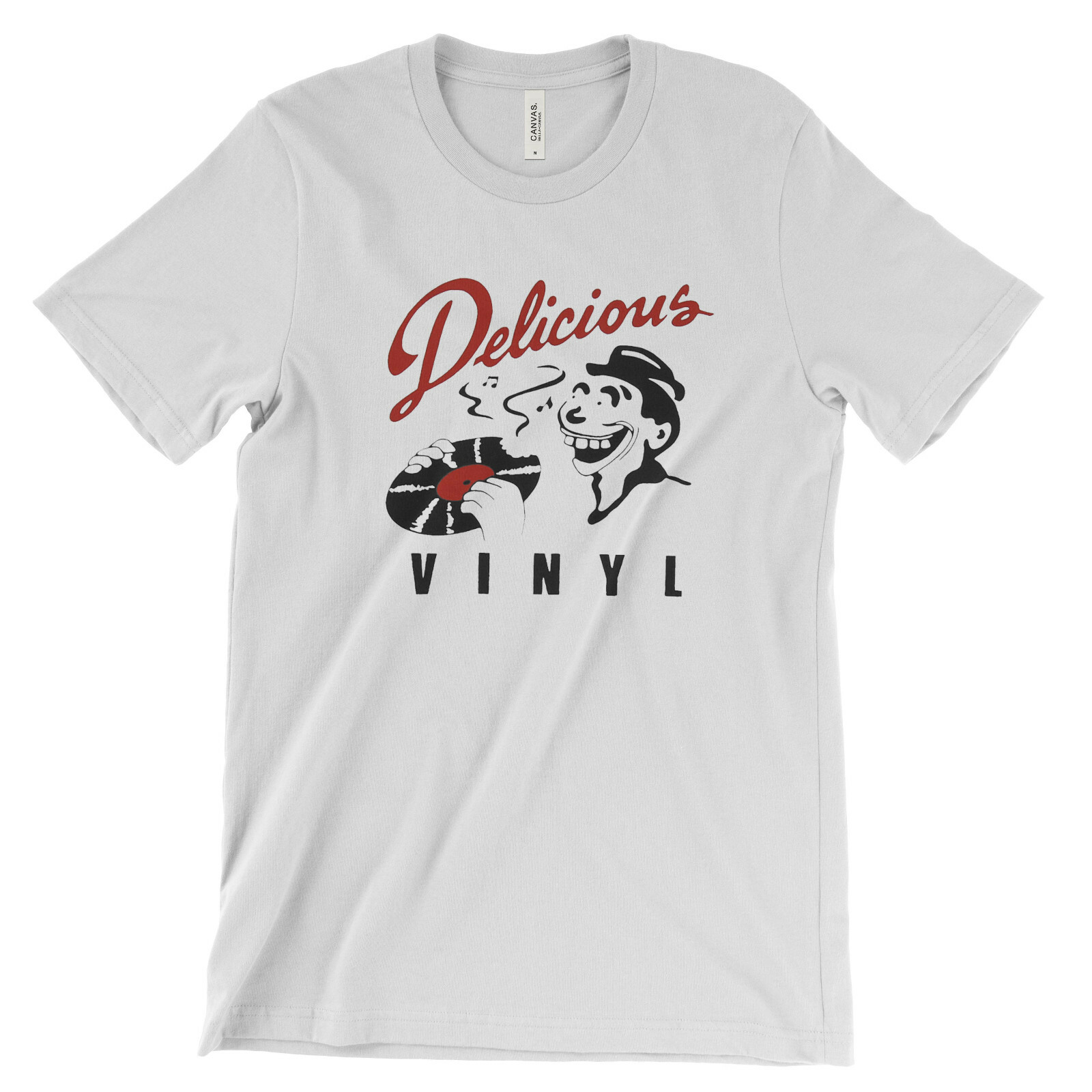 Delicious Vinyl Logo T-Shirt – Record Label – The Pharcyde – Independent Hip Hop