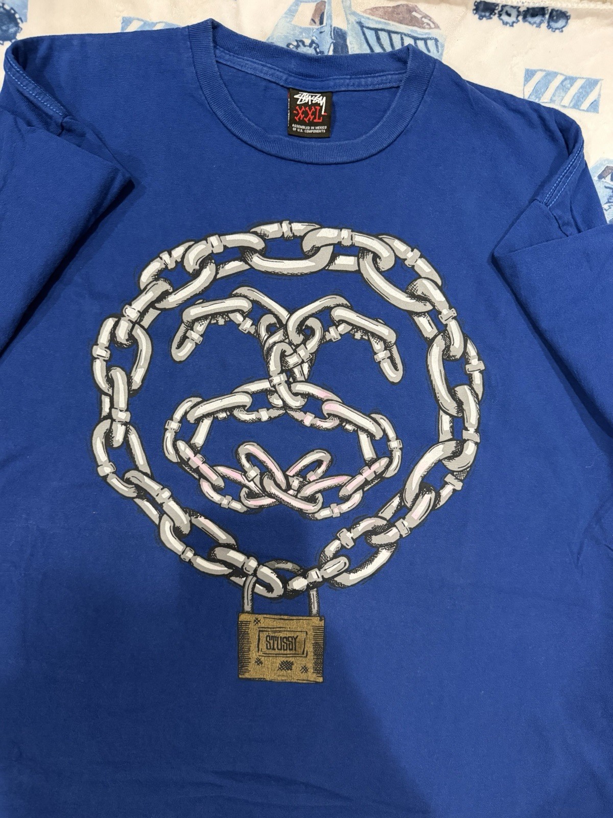 Stussy Vintage Y2K CHAIN GANG T-Shirt