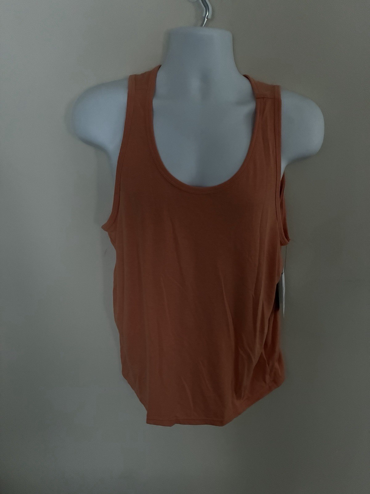 ATHLETIC WORKS MENS ORANGE ADORE TRI-BLEND TANK SIZE 2XL NEW WITH TAGS
