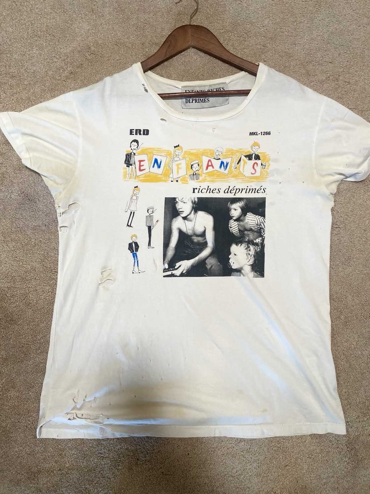 enfants riches deprimes t shirt