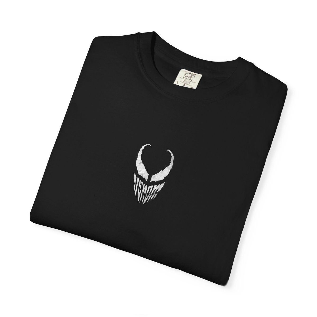 Venom Graphic T-Shirt | Black Comfort Colors 1717 Unisex Heavyweight, RelaxedFit