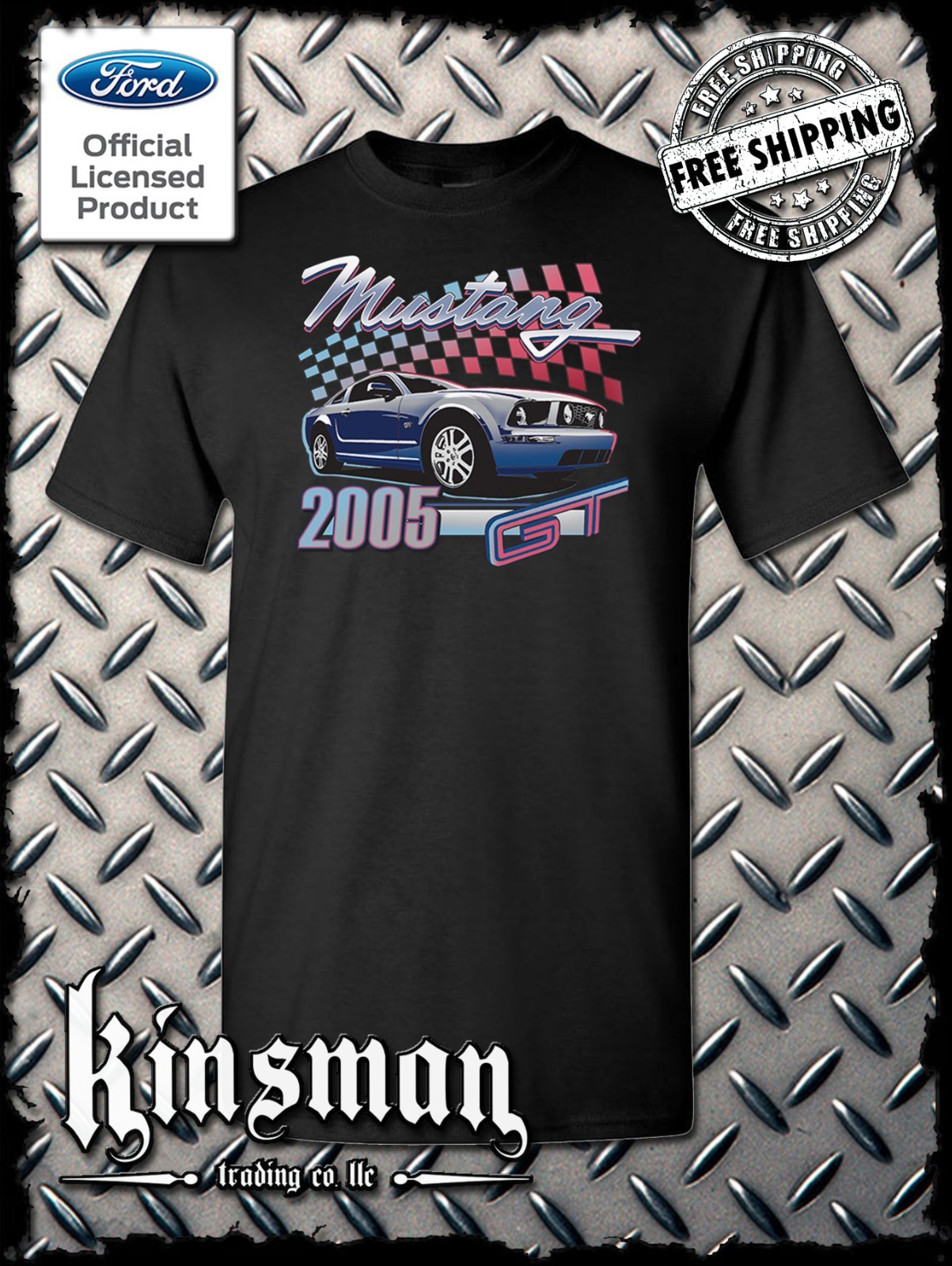 2005 Ford Mustang GT T-Shirt / Carrol Shelby Cobra