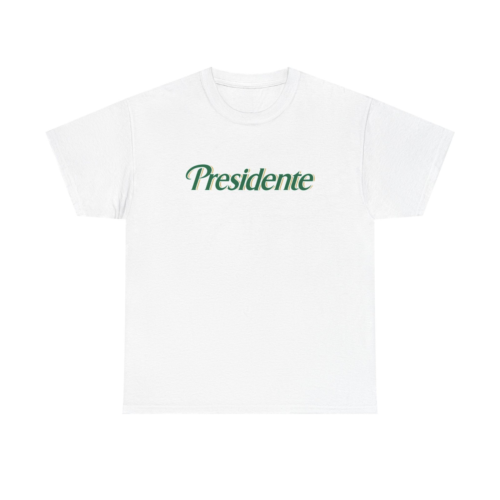 Presidente Beer Graphic T Shirt Vintage Dominican Republic Unisex Heavy Cotton
