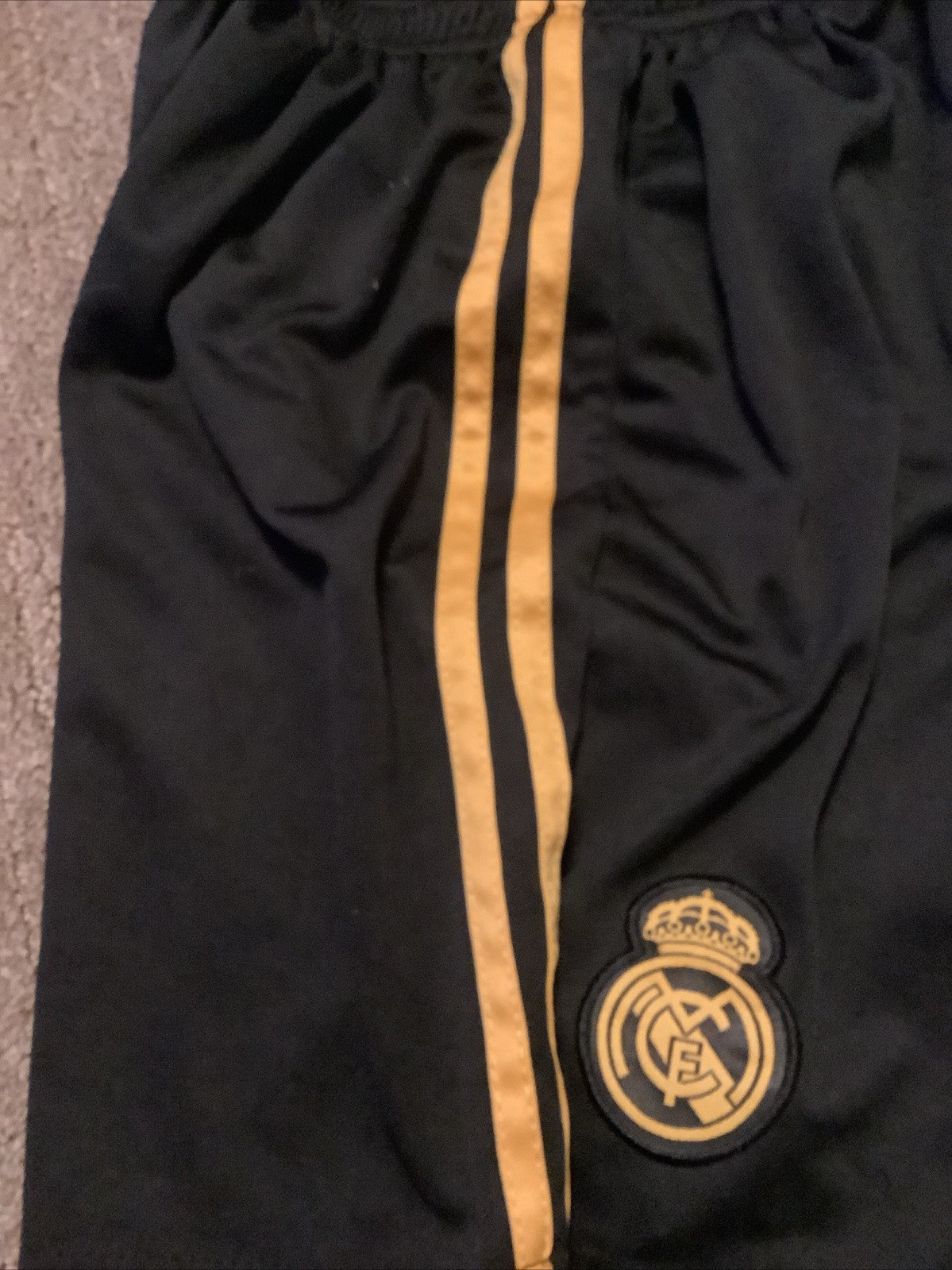 Vinicius Junior Number 7 Soccer Shorts Real Madrid Size 30 Youth