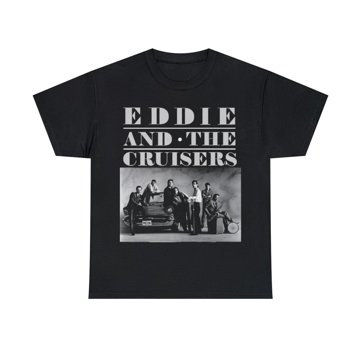 Eddie and the Cruisers band shot Short Sleeve Tee
