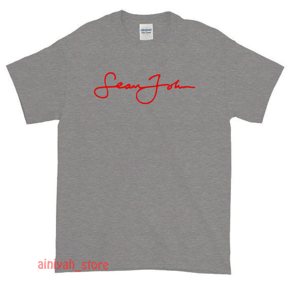 New Sean John Logo Men’s Funny T-Shirt USA Size S-XXL