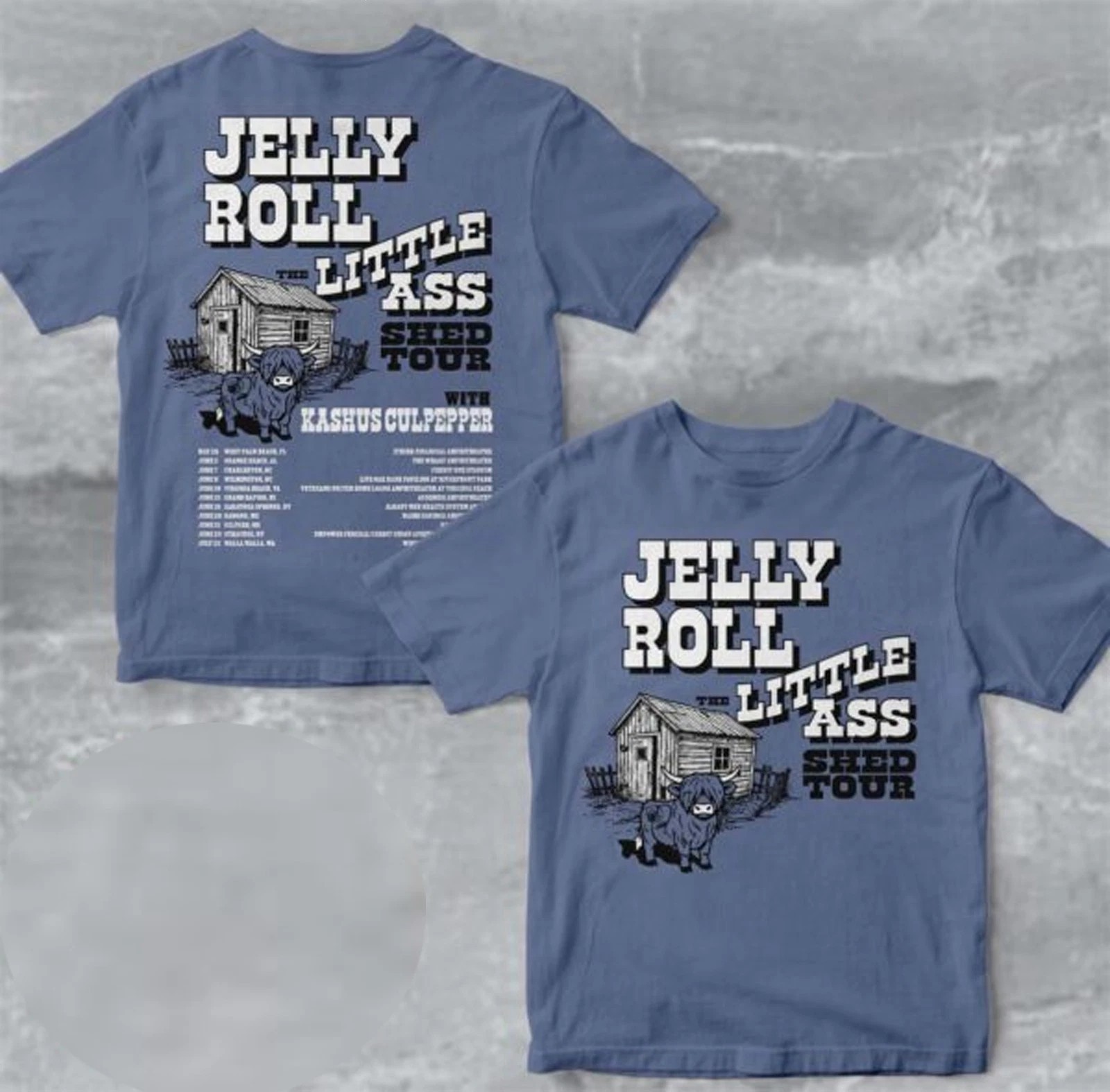Jelly Roll Little Ass Shed Tour 2026 North America Shirt