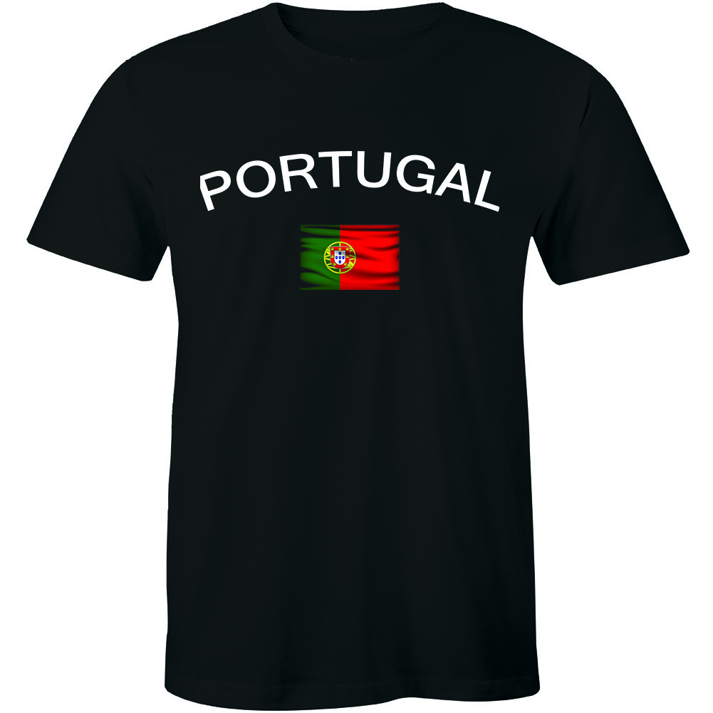 Portugal Flag World Cup Soccer Portuguese National Flag Pride T-Shirt Tee Men’s